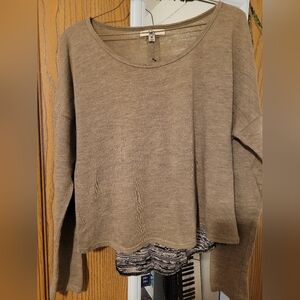 YA Los Angeles Knit Light Sweater Pullover Women’s Size Med